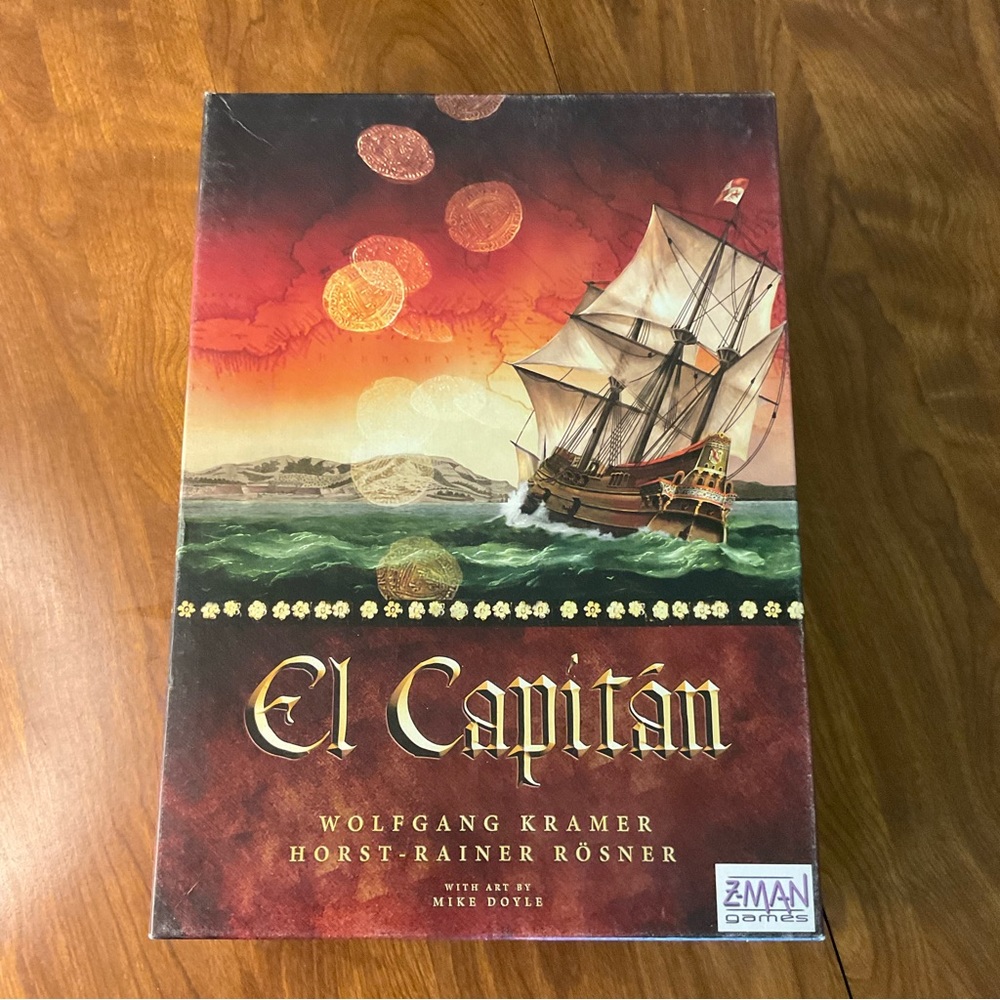 El Capitan: You are a merchant in the 15th Century. Board Game, Used, Complete.